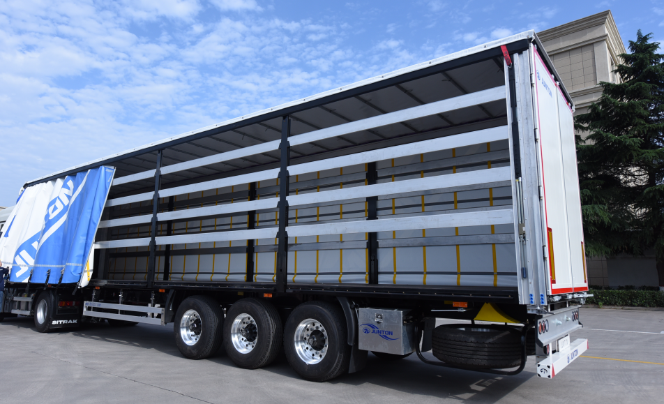 curtain, semi-trailer,easy unloading