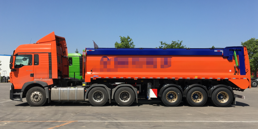 conveyor belt semitrailer