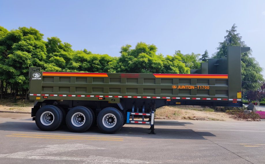 dump semi-trailer