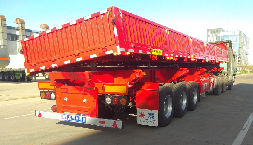 side-lifting semi-trailer