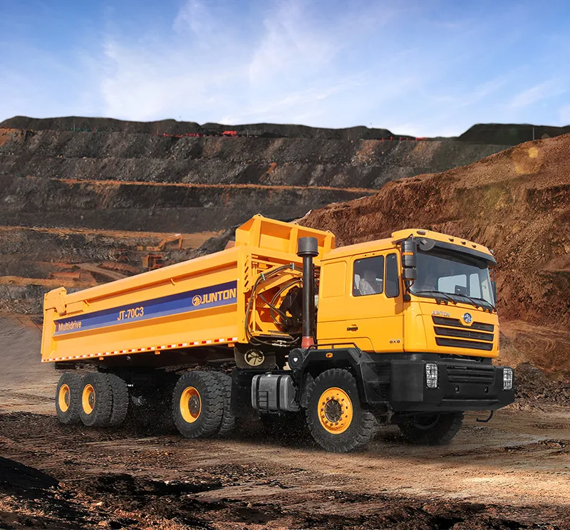 Multi-drive articulated mining truck